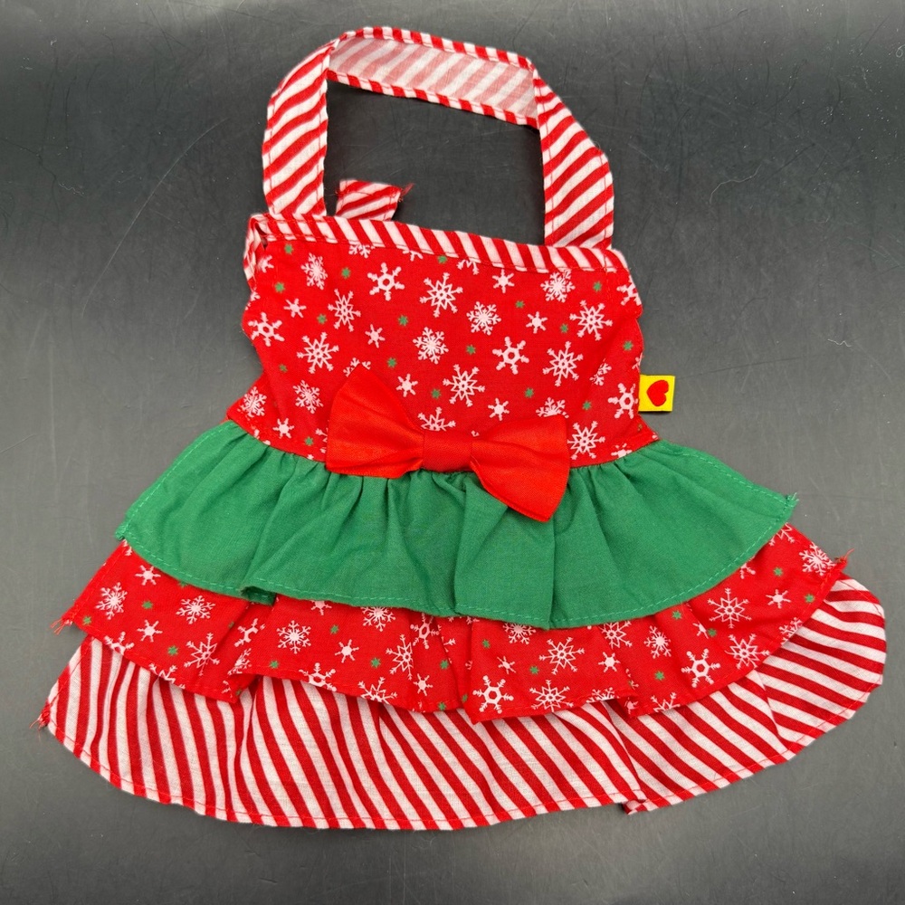 Build A Bear Holiday Outfit Festive Christmas Cookies Apron/Pinafore